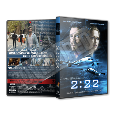 2:22 2017 Cover Tasarımı (Dvd Cover)